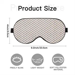 Gray-Brown-Yellow Sleep Eye Mask