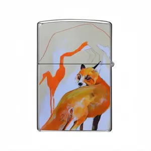 Foxes On The Road Lighter Case