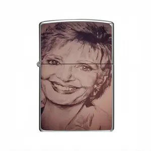 Florence Henderson Portrait Lighter Case