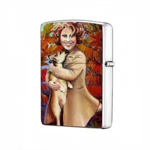 Queen Elizabeth As Child With Her Pet Corgi Dog Lighter Case