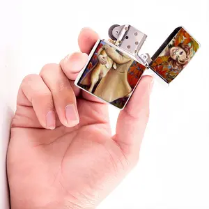 Queen Elizabeth As Child With Her Pet Corgi Dog Lighter Case