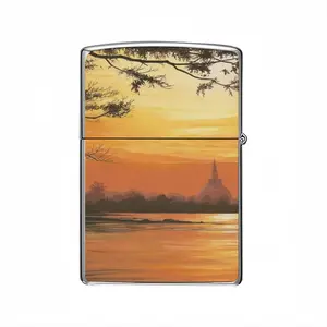 Setting Sun Of Tranquility Lighter Case