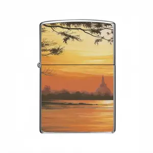 Setting Sun Of Tranquility Lighter Case