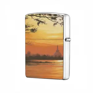 Setting Sun Of Tranquility Lighter Case