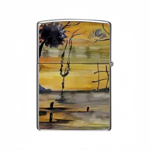 Village In Amber Lighter Case