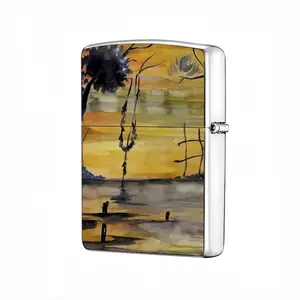 Village In Amber Lighter Case