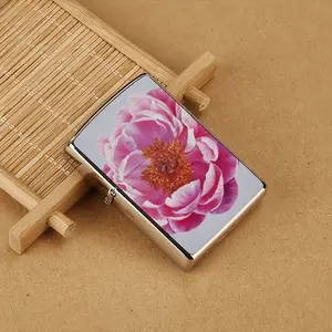 Coral Charm Peony Lighter Case