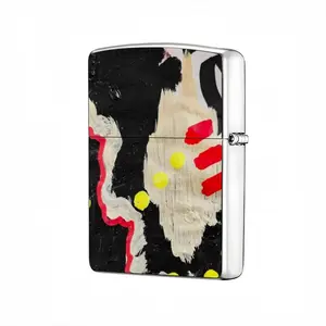 Black Yellow Red Abstract Lighter Case