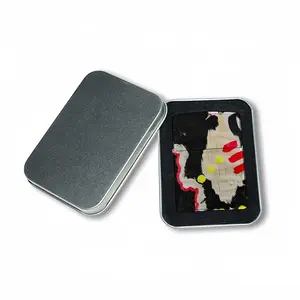 Black Yellow Red Abstract Lighter Case