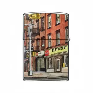 Corner Restaurant New York City Lighter Case