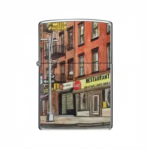 Corner Restaurant New York City Lighter Case