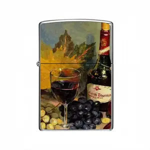 Bright Still Life With Wine Lighter Case