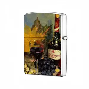 Bright Still Life With Wine Lighter Case