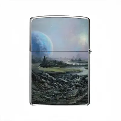 Outer Space Landscape Lighter Case