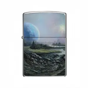 Outer Space Landscape Lighter Case