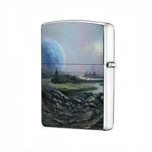 Outer Space Landscape Lighter Case