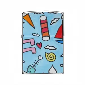 Seaside Lighter Case