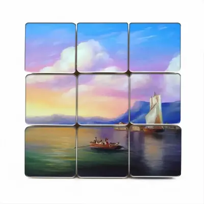 Italian Sea Landscape Magic Cube