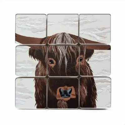 Bull - Red Bull Taurus Animals Buffalo Wild Magic Cube