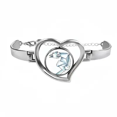 Fragen Questions Heart Shaped Bracelet