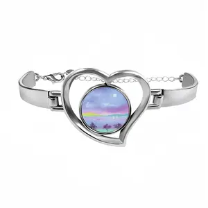 Moon Trees Heart Shaped Bracelet