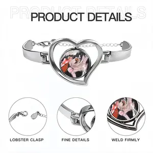 The Caped Heart Shaped Bracelet