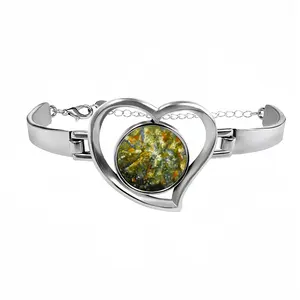 Cellular Universe H Heart Shaped Bracelet