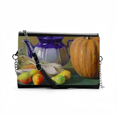 Still Life With Pumpkin Multifunctional Shoulder Bag