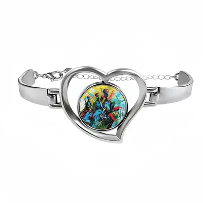 Joy Of Womanhood Heart Shaped Bracelet