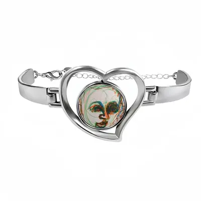 Time Does Not Wait Heart Shaped Bracelet