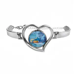 Cold Outside Heart Shaped Bracelet