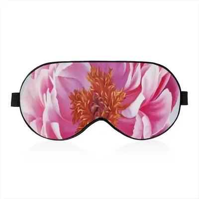 Coral Charm Peony Sleep Eye Mask