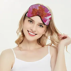 Coral Charm Peony Sleep Eye Mask