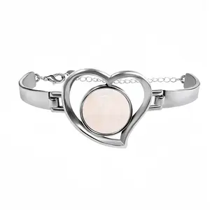 Silent Satisfaction Heart Shaped Bracelet