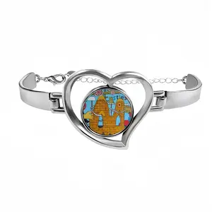 Castles In The Air Heart Shaped Bracelet