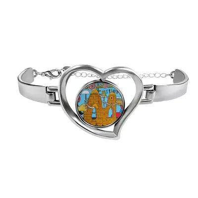 Castles In The Air Heart Shaped Bracelet