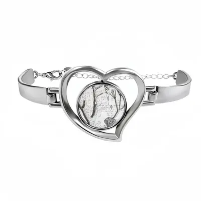 Trees Heart Shaped Bracelet