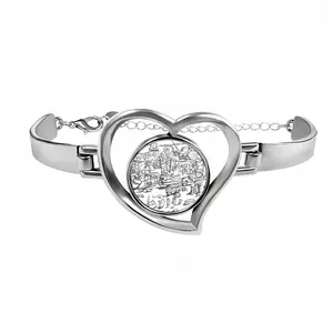 Battleground Heart Shaped Bracelet