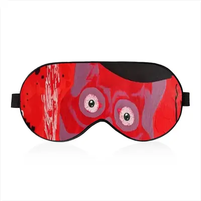 Buenos Dias Amigo - Red Skull Dead Halloween Mexico Muertos Calavera Catrina Sleep Eye Mask