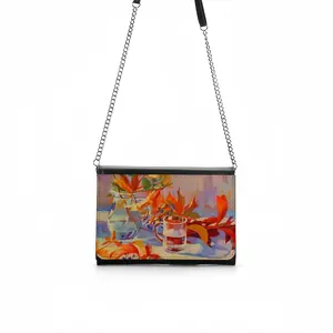 Still Life With Wild Grapes Multifunctional Shoulder Bag