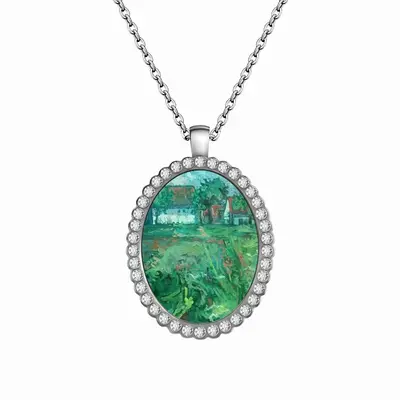 Weidenthal Oval Pendant Necklace