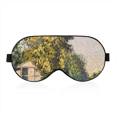 Lake With Fishing Pier Sleep Eye Mask