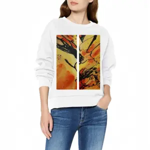 Women Becoming Monarch Crew Neck Sweatshirt