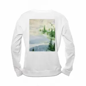 Women Winter Firs Crew Neck Sweatshirt