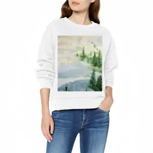 Women Winter Firs Crew Neck Sweatshirt