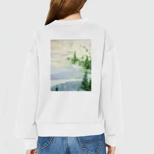 Women Winter Firs Crew Neck Sweatshirt