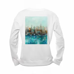 Women Windy Skyline Crew Neck Sweatshirt