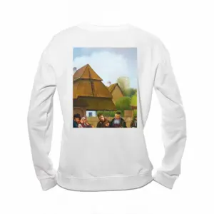 Women Klezmers In Shtetl Crew Neck Sweatshirt