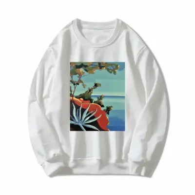 Women On The French Riviera Near Frejus Crew Neck Sweatshirt