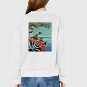 Women On The French Riviera Near Frejus Crew Neck Sweatshirt